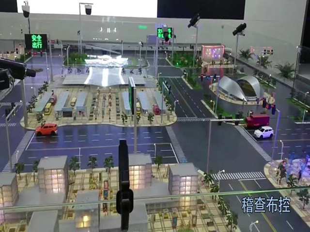 智能交通沙盤模型